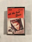Elvis Presley All The Best From Elvis Double Cassette Tape 1982