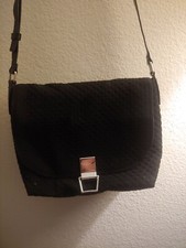 Vera Bradley Carson Mini Crossbody Bag classic Black Microfiber