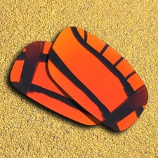 US Polarized Lenses Replacement for-Maui Jim Peahi - Orange Red Mirror