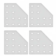 4PCS 12-Hole T Slot Joint Plate Connecting Bracket for 2040 Aluminum Extrusion