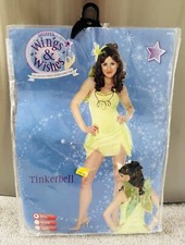 Smiffy’s Fairy & Wings Tinkerbell Fairytale Halloween Ladies Fancy Dress Costume