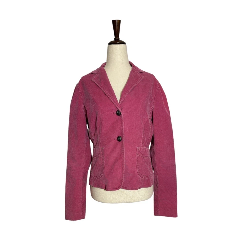 GAP розовый вельвет с подкладкой блейзер куртка США 6 ASO Hermione Granger - Изображение 4 из 4