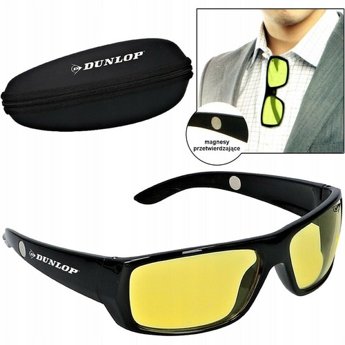 Dunlop visione Notturna Occhiali con Calamita | eBay