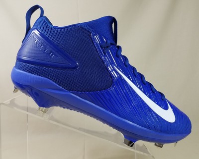 mike trout cleats blue