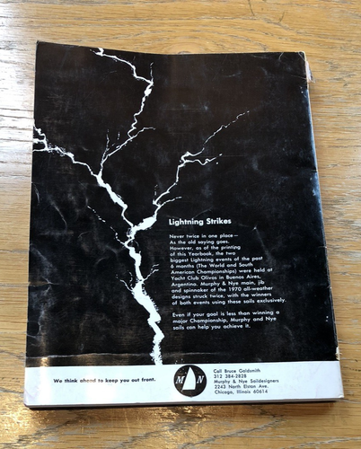 Anuario de la Asociación Internacional Lightning Class 1970 - Yate de navegación - Imagen 2 de 8