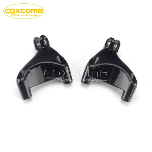 Rear Passenger Foot Peg Mount Kits for Harley Sportster XL883 1200 Custom XL1200 - Picture 5 of 11