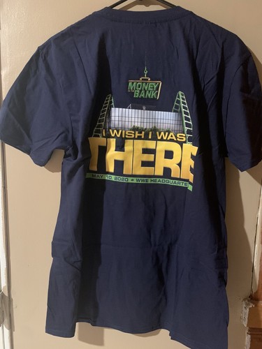 Official WWE Authentic Money In The Bank 2020 "I Wish I Was There" Event T-Shirt - Picture 3 of 3