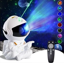 Astronaut Galaxy Projector, Star Projector Light, Kids Night Light, Guitar 
