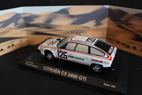 Norev Citroën CX 2400 GTI 1981 1:43 #125 Ickx / Brasseur Dakar Rally - Foto 2 di 7
