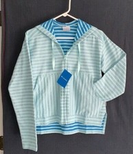 Columbia Women's Melody Jacket Hoodie Zip Long Sleeve Fleece Sweater Blue