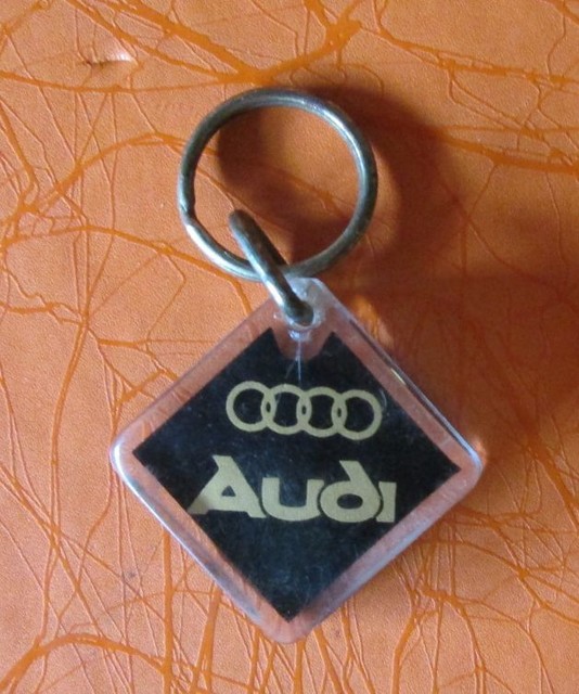 Vintage Keyring AUDI Keychain Plastic eBay