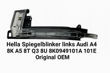 Hella Spiegelblinker links Audi A4 8K A5 8T Q3 8U 8K0949101A 101E Original OEM