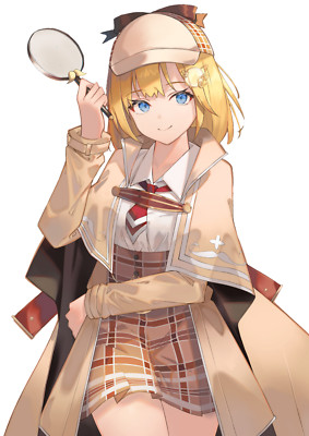 Watson Amelia Vtuber Weatherproof Anime Sticker 6'' Car Decal