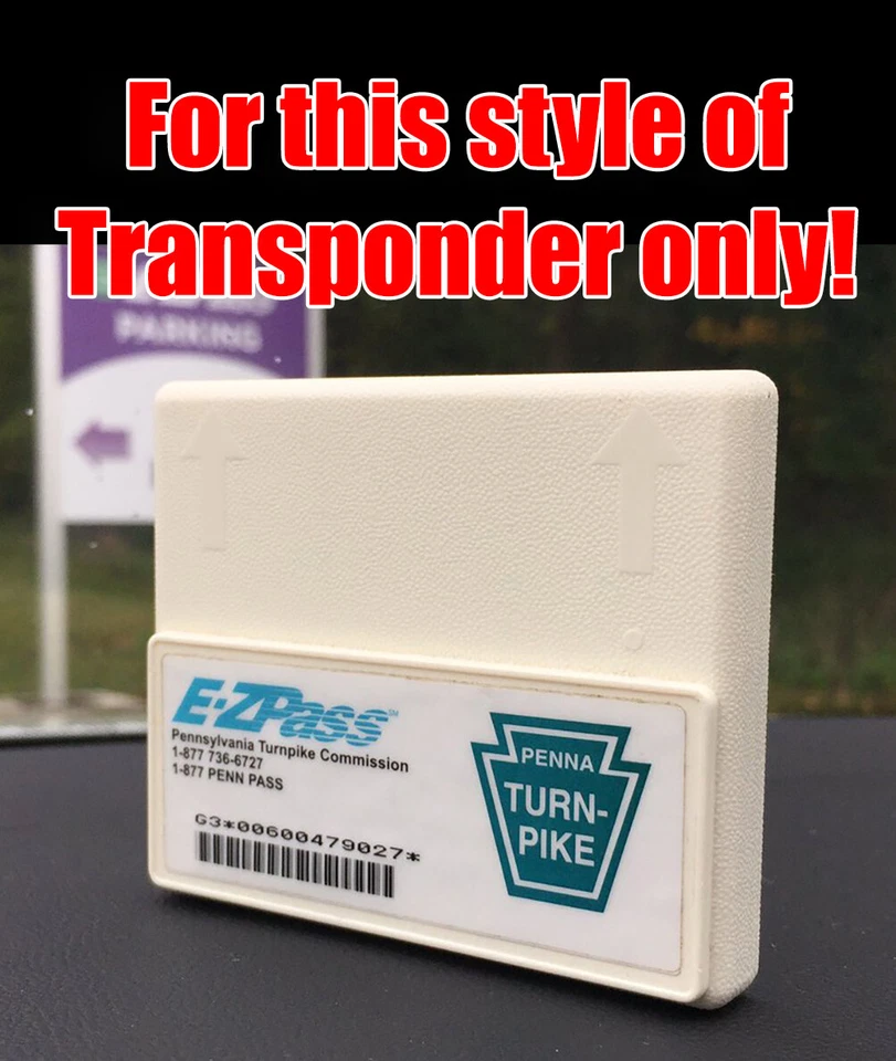 NUEVO Soporte Electrónico EZ Pass con SÚPER VENTOSAS EXTRA FUERTES ¡Sin Sonajero!  Foto 3 de 4