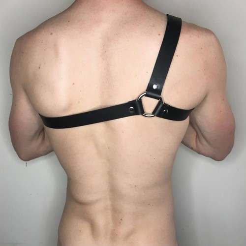 Asymmetrical harness Cross chest men's harness shoulder strap harness brutal - Picture 7 of 11