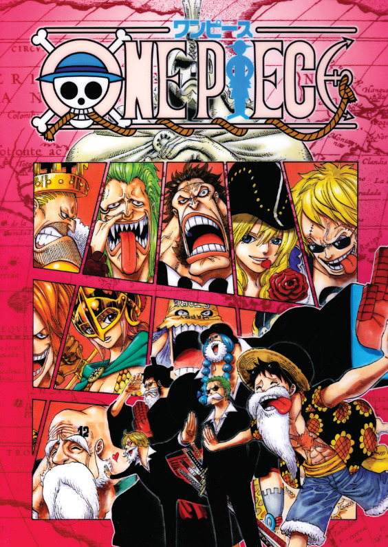 One Piece Characters Manga Poster – My Hot Posters