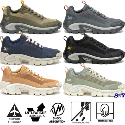 CAT Intruder Lightning Mesh Sneaker Unisex Memory Foam Breathable Men's Size