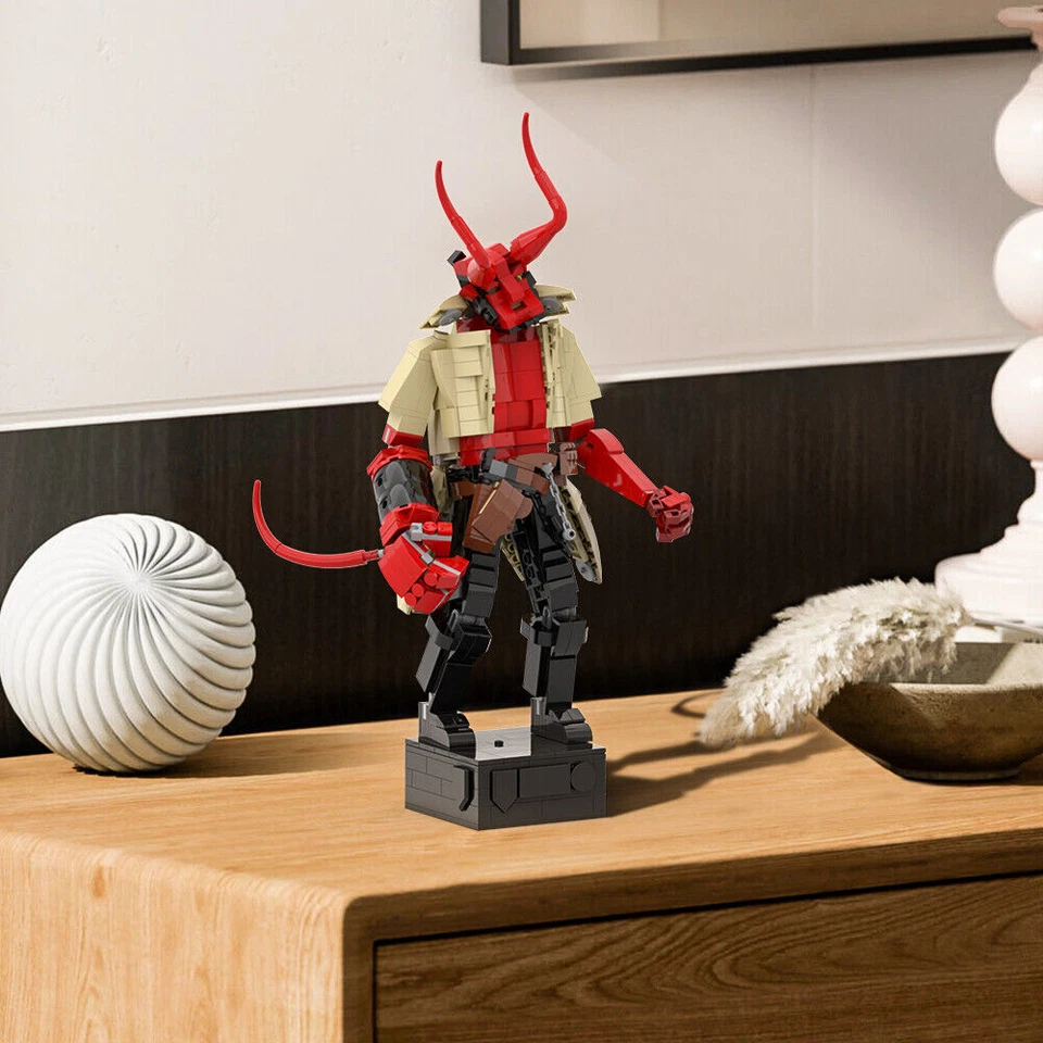 可动人偶 MOC 积木套装,电影模型砖玩具儿童和成人 — 第 3/4 张图片