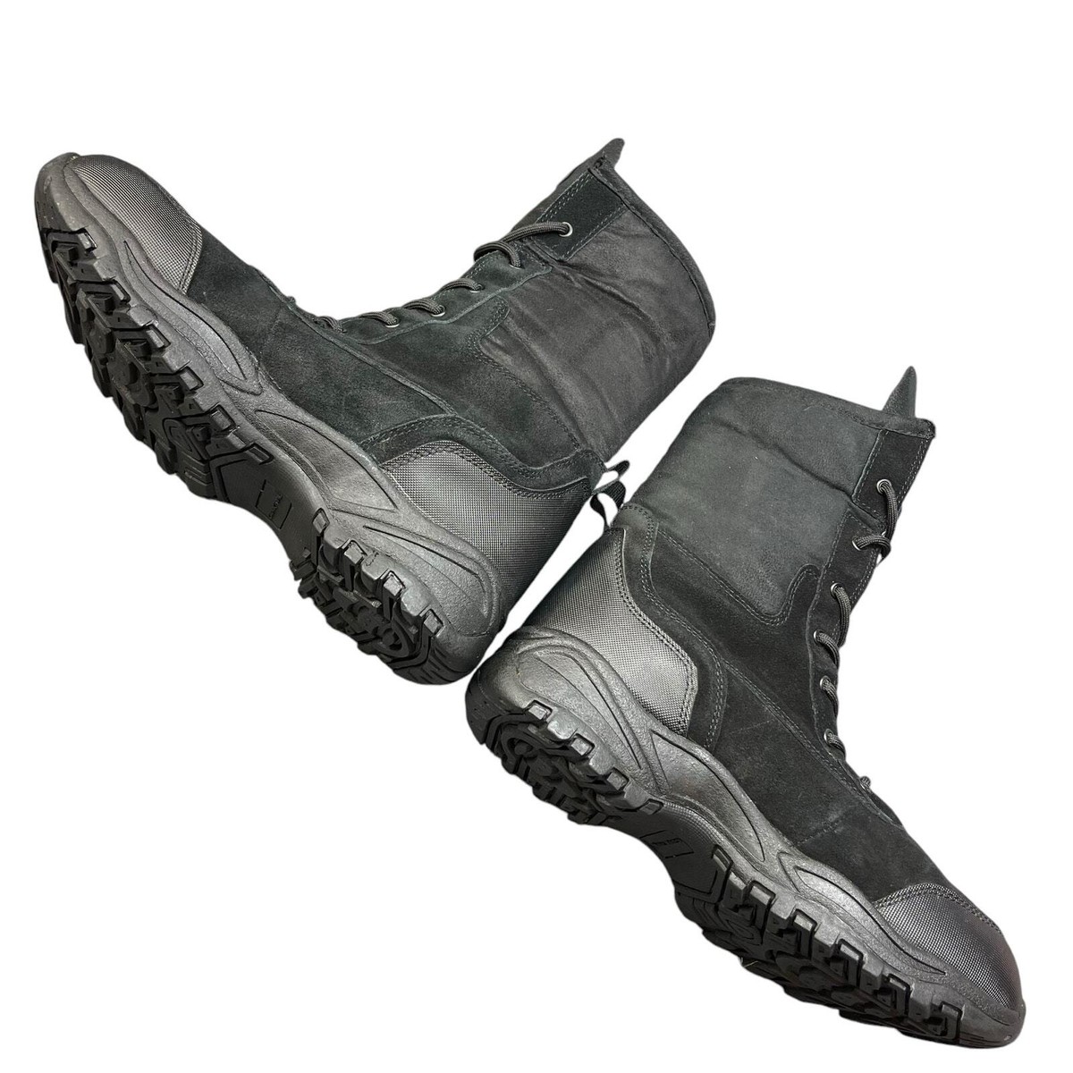 Ozark Trail Baxter Womens Black Suede Leather-Sherpa Lined Hiking Boots  Size 11