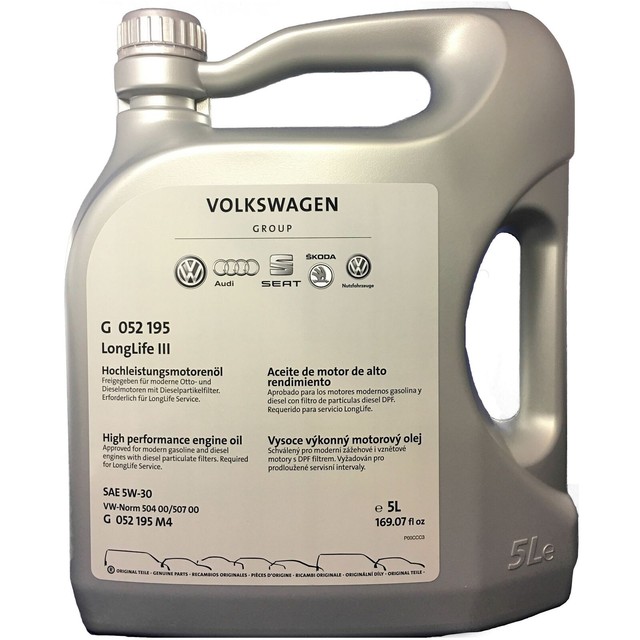 motoröl 5w30 longlife vw 5 liter