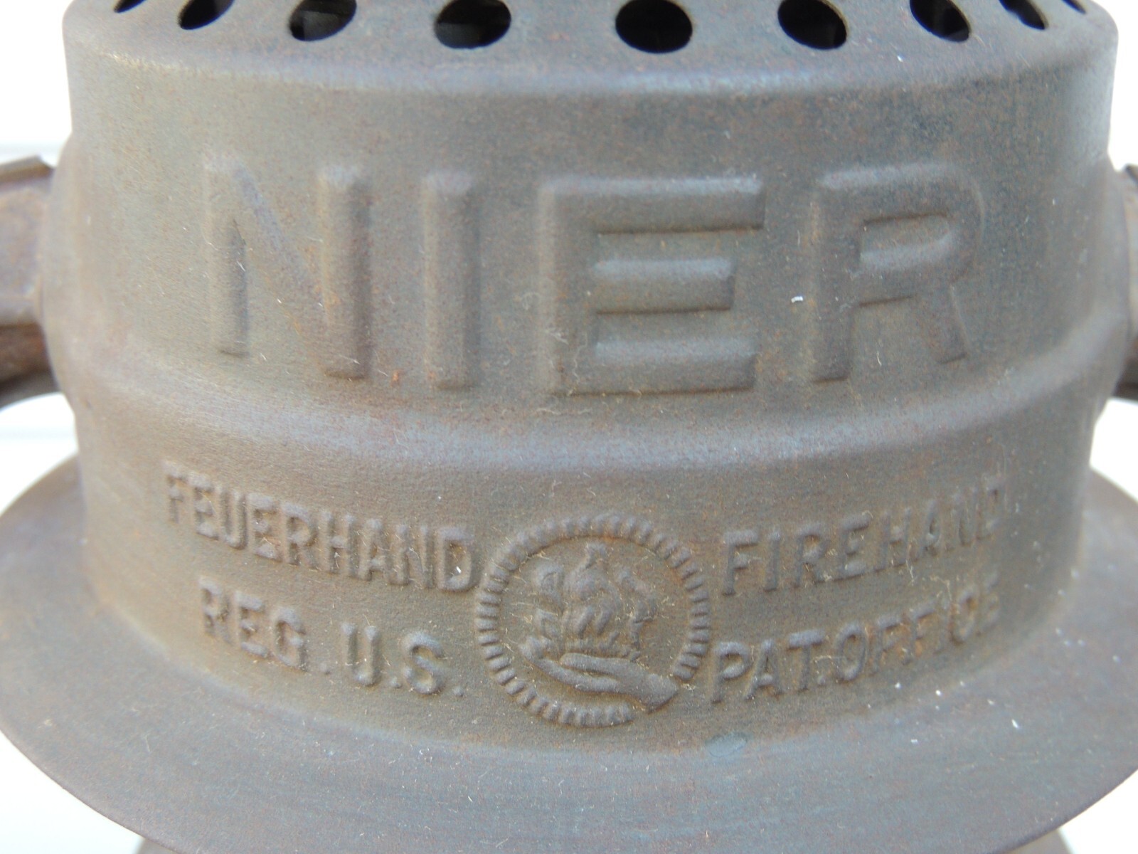Vintage Nier Feuerhand Firehand No.280 Kerosene Oil Lantern Germany, Original