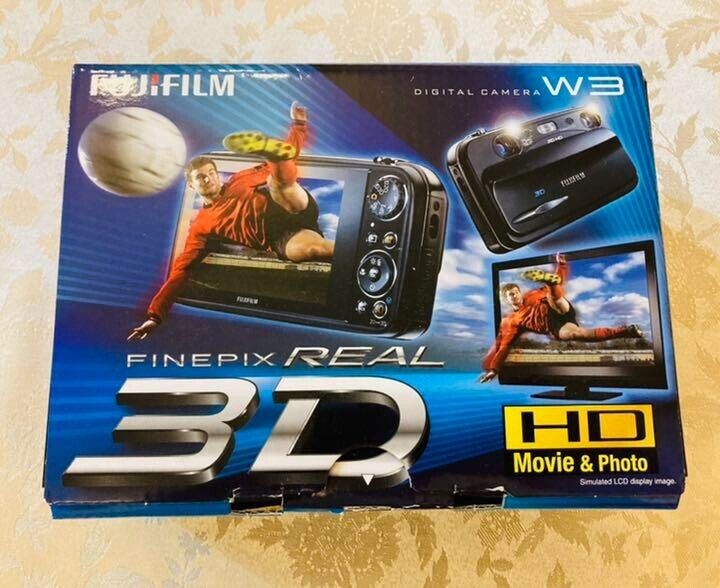 Fujifilm FinePix REAL 3D W3 10.0MP Digital Camera Black Fujifilm FinePix REAL 3D W3 10.0MP Digital Camera Black