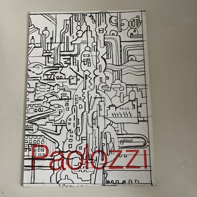 Eduardo Paolozzi, Kleinplastiken, Zeichnungen, Graphik