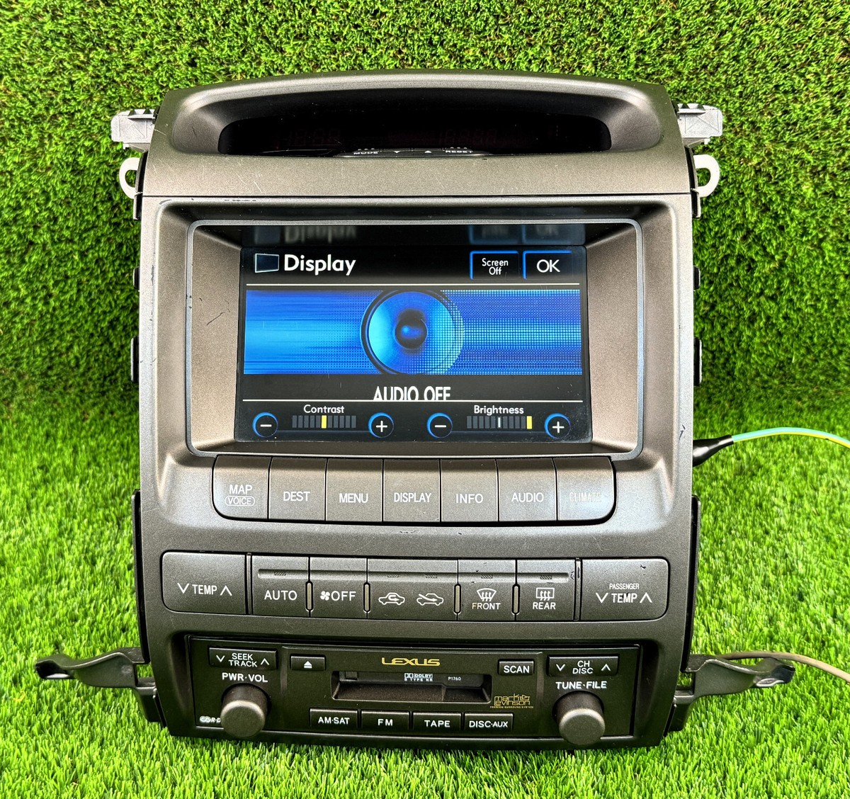 Lexus GX470 07-09 Navigation Display screen with radio Reciever