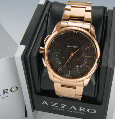 AZZARO Men's AZ2060.53HM.000 Legend CHRONO Rose Gold-Tone AZZARO Men's AZ2060.53HM.000 Legend CHRONO Rose Gold-Tone