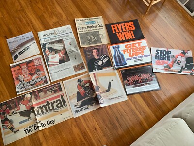 Philadelphia Flyers Collection, Papers, Posters, Supplements, Asst Years