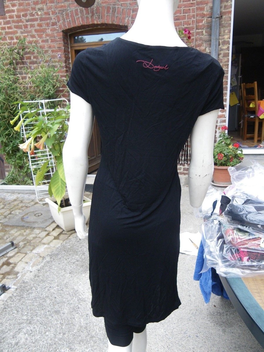 Robe Desigual Modèle Liviax - Taille XS Et L Disponible, Noir, Neuve Avec étiquettes