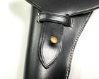 CIVIL WAR US CSA CONFEDERATE UNION .36 CALIBER PISTOL LEATHER HOLSTER-BLACK — photo 3