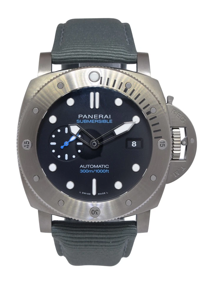 NOS Panerai Submersible PAM 2305 Titanium Mens 47mm Watch B/P '24 PAM02305 - Image 2 of 4