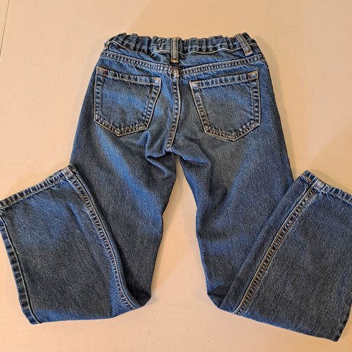 Old Navy Gymboree Boy 8 Red Collared Uniform Tropical Jeans Slim School Uniform - Picture 13 of 22
