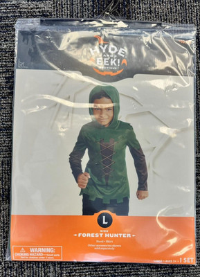 Kids Boys - Hyde & Eek Forest Hunter Costume Size Large