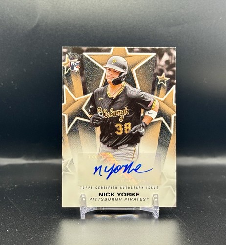 2025 Topps Nick Yorke #BSA-YOR Baseball Stars Rookie Auto RC - Gold /50 - Picture 1 of 2
