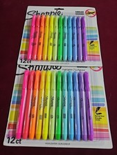 2 Packs Of Sharpie Chisel Tip Pocket Highlighters Multicolor, 12-Pack