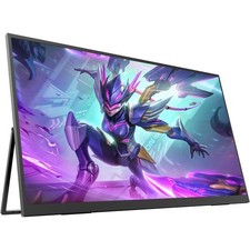 UPERFECT Tragbarer Gaming-Monitor 23,8 120 Hz IPS 1080P USB-C HDMI Bildschirm