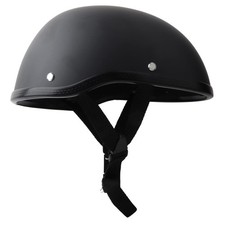 Halbhelm Motorradhelm ABS Schwarz atmungsaktiv Schnellverschluss f&uuml;r Roller E...