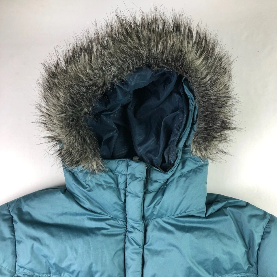Chaqueta Parka Columbia Lay D Down III Para Mujer XL Verde Piel Sintética Puffer Cremallera Completa Foto 4 de 4