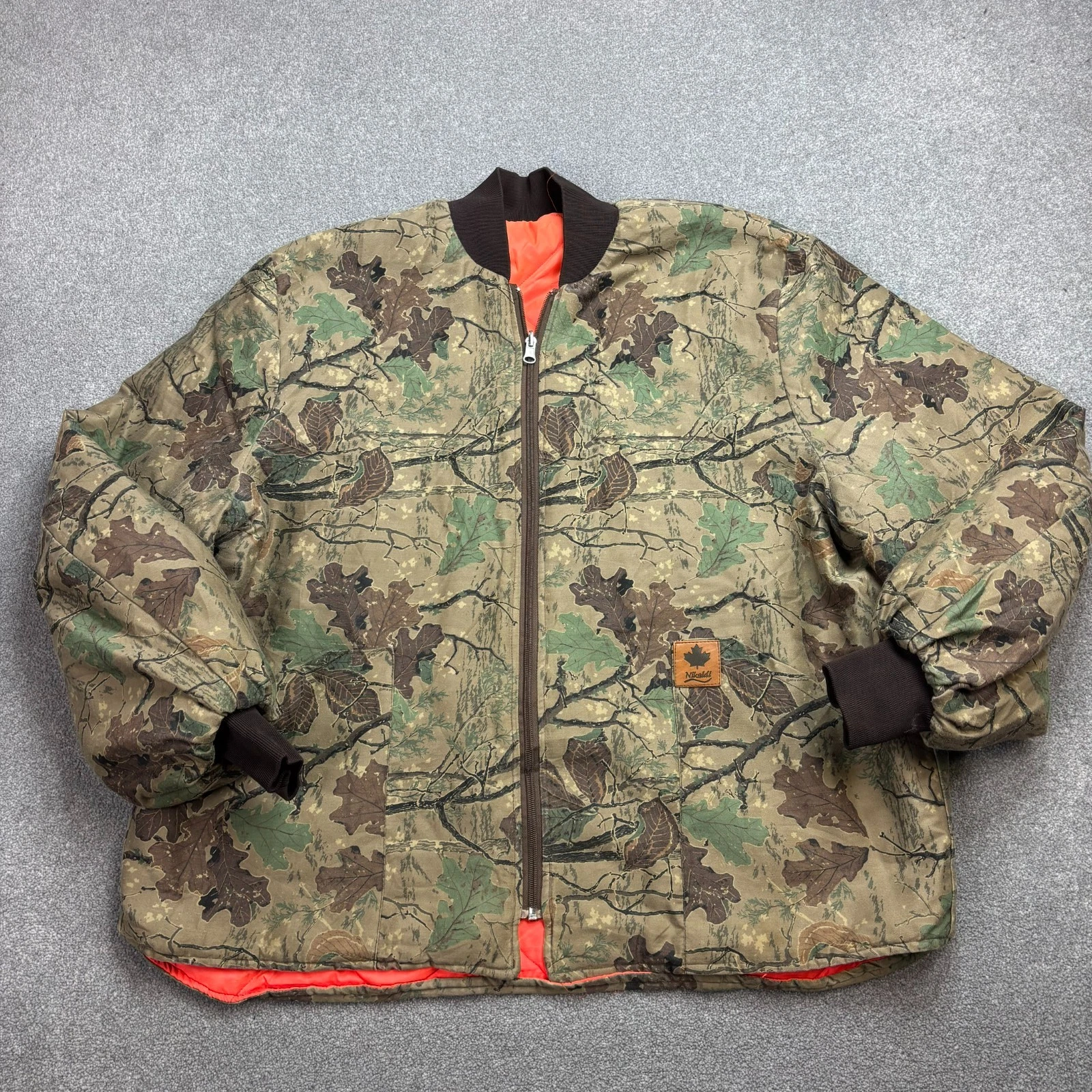 RealTree Jacket Adult 2XL XXL Brown Work Wear Canvas Camo Hunting Insulated Mens