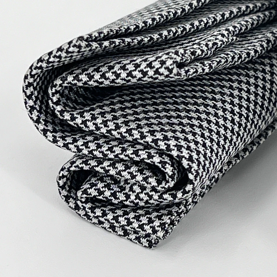 Pajarita vintage de pata de gallo 100 % seda hecha a mano para hombre años 60 70 80 Foto 4 de 4