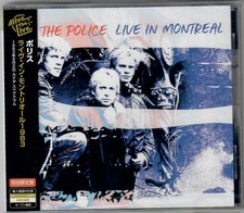 THE POLICE - LIVE IN MONTREAL 1983 - JAPAN LIVE CD - STING, SEALED
