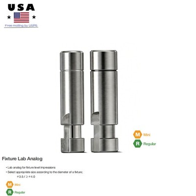 Dental Lab Analog for Hiossen Fixture Level Impressions 3.5/4.0mm Mini Regular