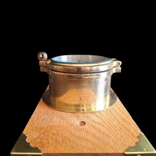 Étui Original Barigo Pour Altimètre/baromètre - Cuir Cognac, Fabriqué En Allemagne, Neuf (stockage Uniquement)