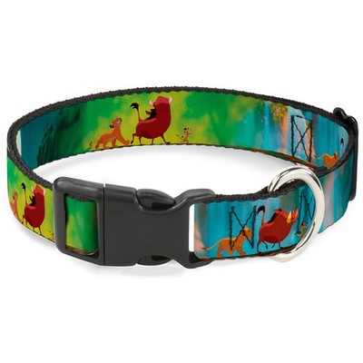 Plastic Clip Collar Lion King Simba, Pumba & Timon Growing Up Large  (US IMPORT)