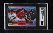 2019 Bowman Talent Pipeline Chrome Josh Ockimey Bryan Mata SGC 10 PRISTINE 12hh