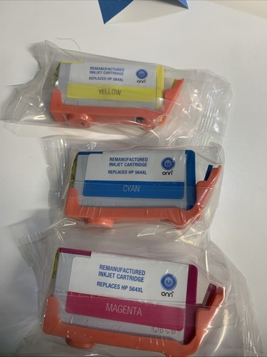 Druckertinte Inn 564XL Farbe (C/M/Y) Tintenpatronen, 3er Pack, ersetzt HP 564 XL - Bild 1 von 8