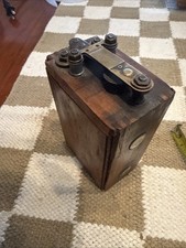 1912-15 Model T Ford Auto Ignition Coil Wood And Brass Nice Piece 1912-15 Model T Ford Auto Ignition Coil Wood And Brass Nice Piece