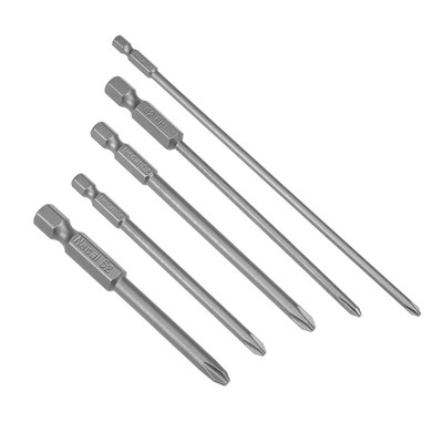 1/4  Hex Shank Phillips Head Screwdriver Bits S2 High Alloy Steel 10Pcs